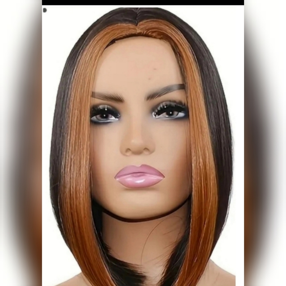 Shoulder Length 2 Tone Wig